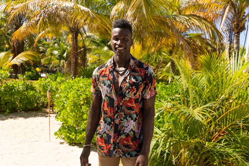 Chaun Williams, a contestant on HBO Max series 'FBoy Island' via the HBO Max press site