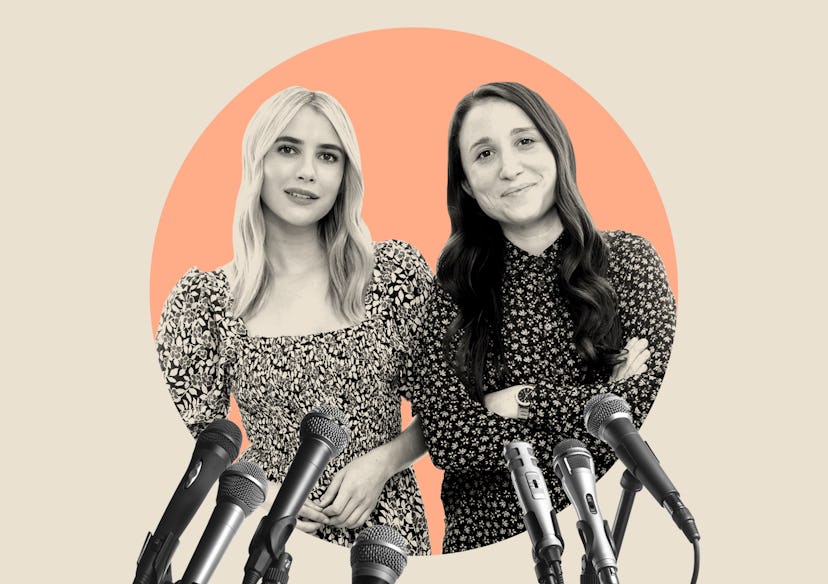 Emma Roberts and Karah Preiss are friends and the co-founders of Bellerist.