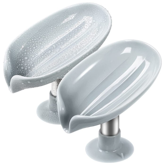 YUOROS Self Draining Soap Dish (2-Pack)