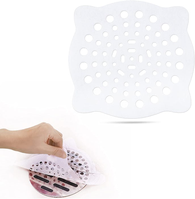 TDZJONE Disposable Drain Catcher Stickers