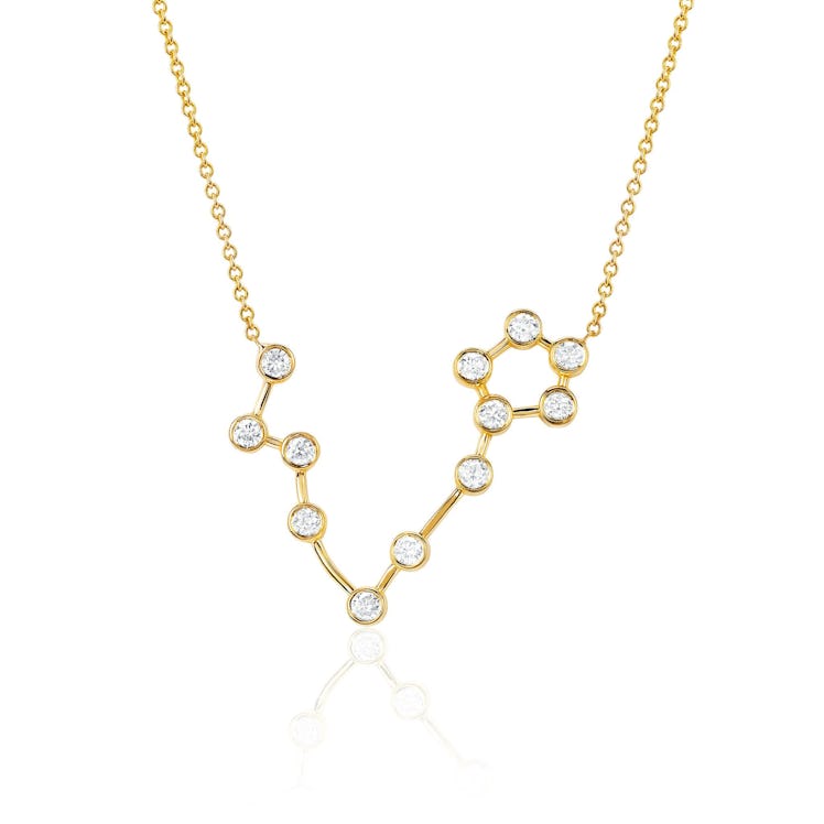 Pisces Constellation Necklace from Logan Hollowell.