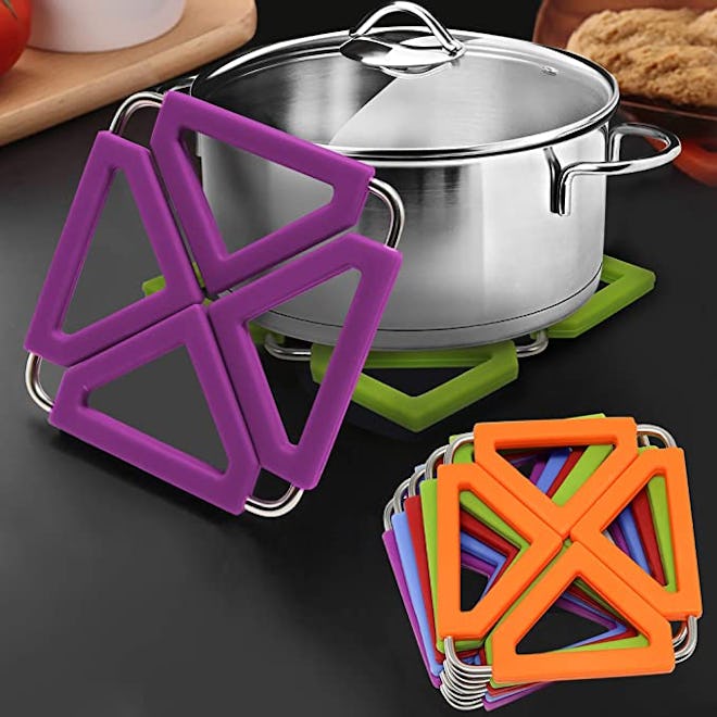 Silicone Trivet Mats (5-Pack)