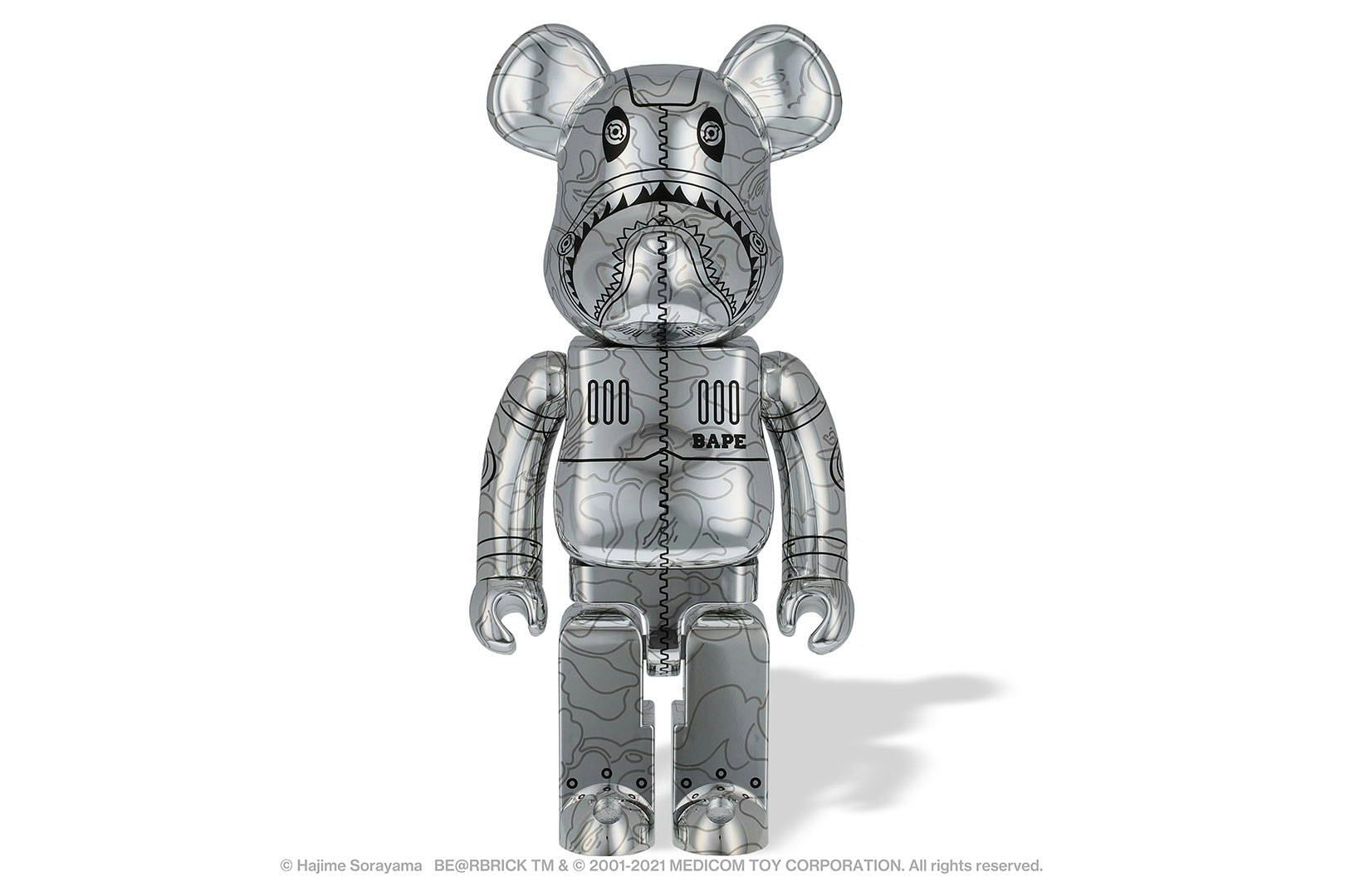 はメーカー BE@RBRICK BAPE(R) CAMO SHARKの通販 by CHI's shop