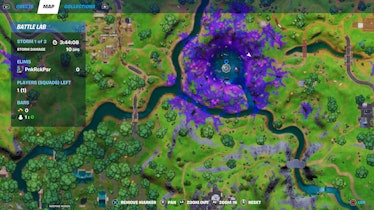 fortnite party ufo location map
