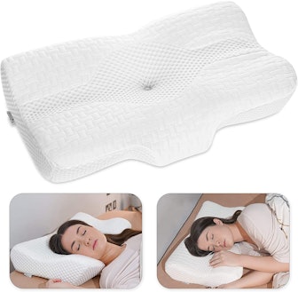 Elviros Memory Foam Cervical Pillow