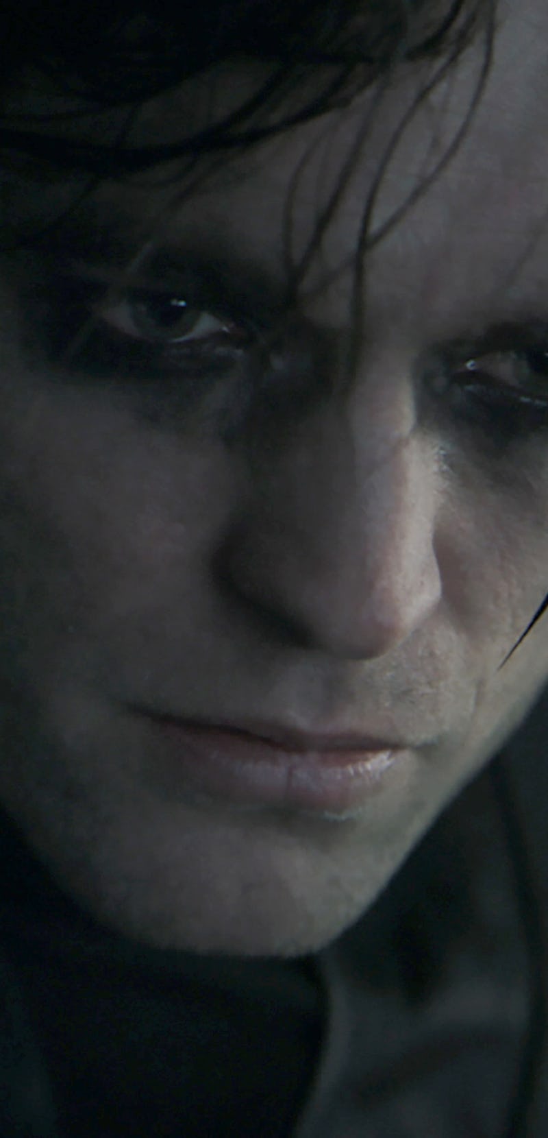 Robert Pattinson as Batman in "The Batman"