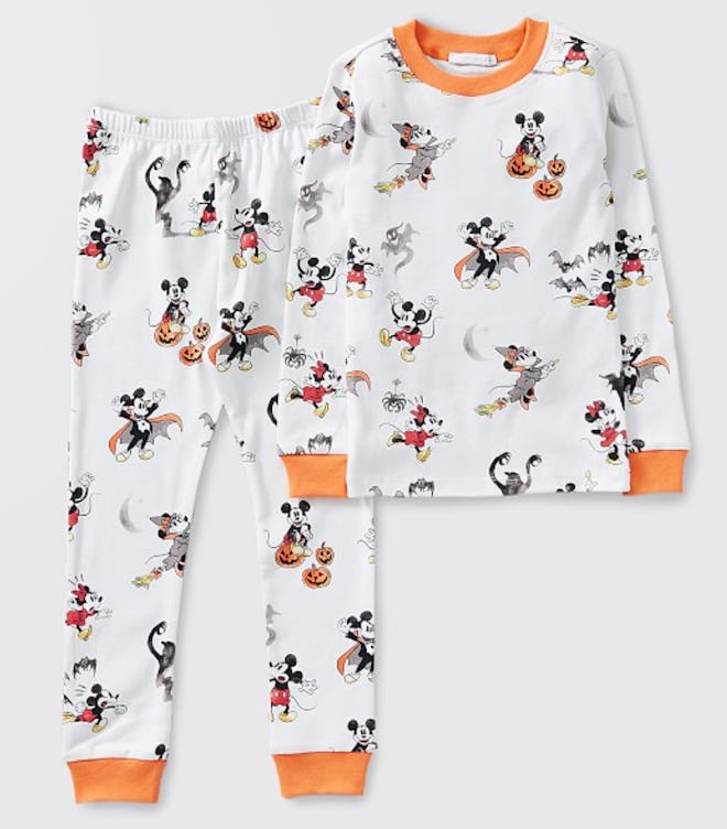 Mickey Mouse Halloween Organic Pajama Set
