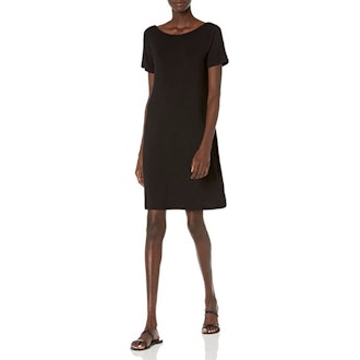 Daily Ritual Jersey Ballet-Back T-Shirt Dress