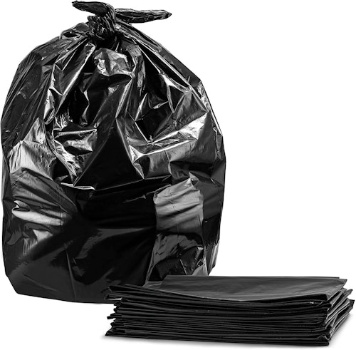 Tasker Contractor Trash Bags, 60-Gallon (50 Count)