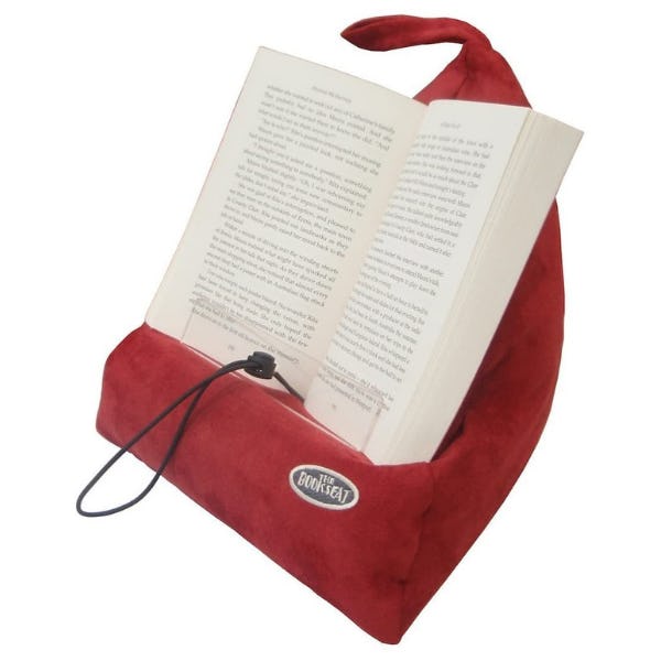 The Book Seat Book Holder and Travel Pillow