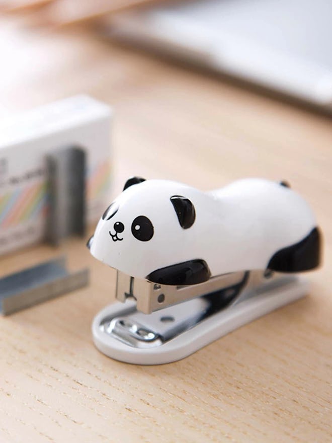 panda shaped mini stapler