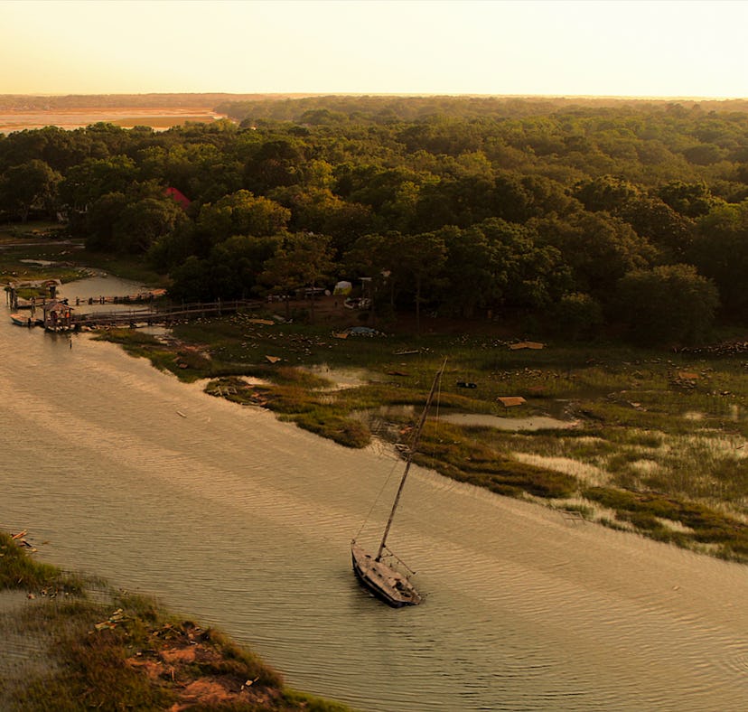 A boast (maybe filled with treasure) on Netflix's 'Outer Banks'