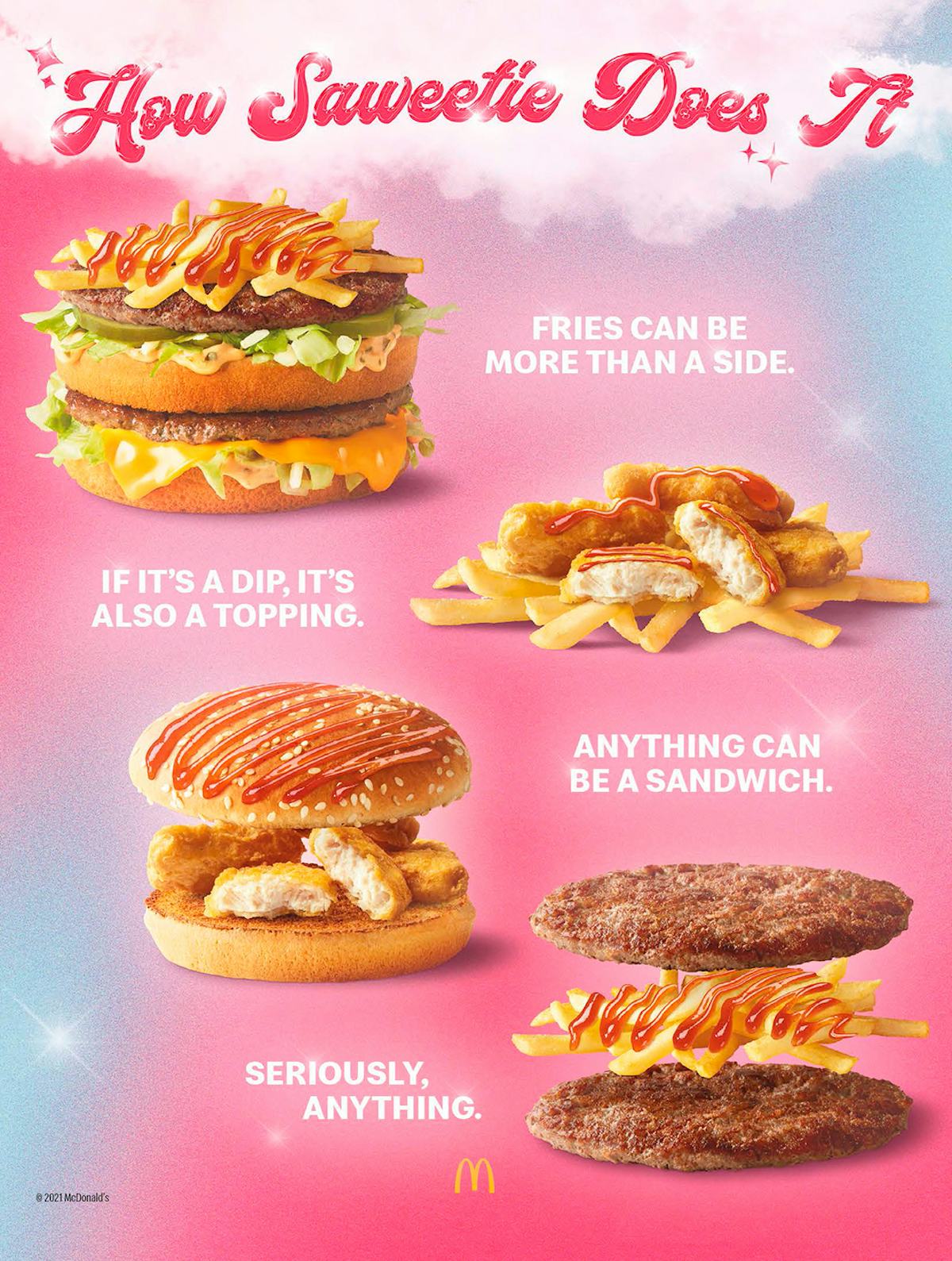 What's In McDonald's Saweetie Meal? It's A Saucy Feast