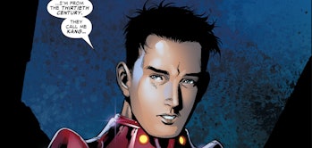Iron Lad revealing his true identity in Young Avengers #1