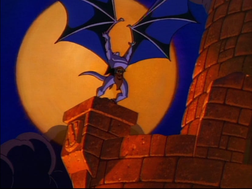 Gargoyles features the voice talents of Keith David, Jonathan Frakes, and Ed Asner.