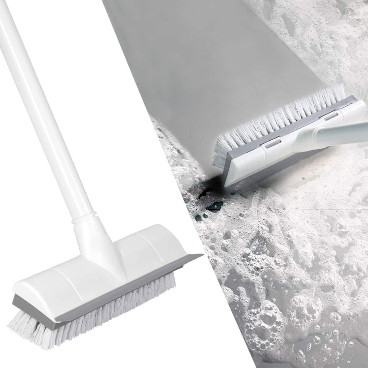 BOOMJOY Floor Scrub Brush with Extendable Handle