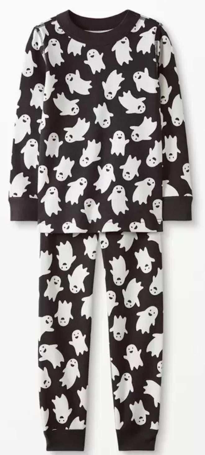 Long John Pajamas In Organic Cotton — Spooky Smiles