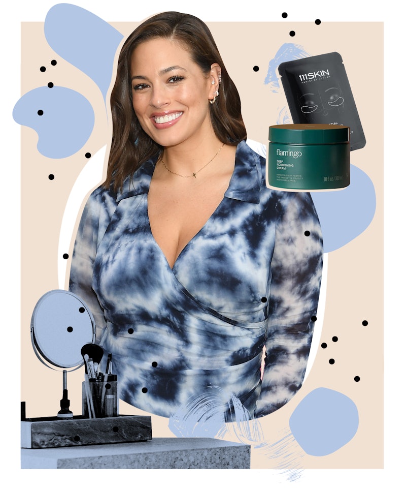 Ashley Graham tells Bustle about her skin care faves, makeup must-haves, and the DIY remedy she turn...