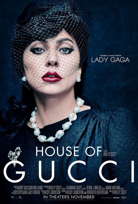 The ‘House of Gucci’ cast posters. Photo via Metro-Goldwyn-Mayer Studios Inc.