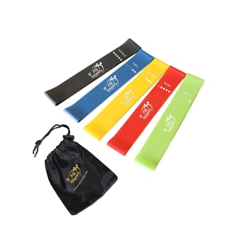 Fit Simplify Resistance Exercise Bands (Set of 5)