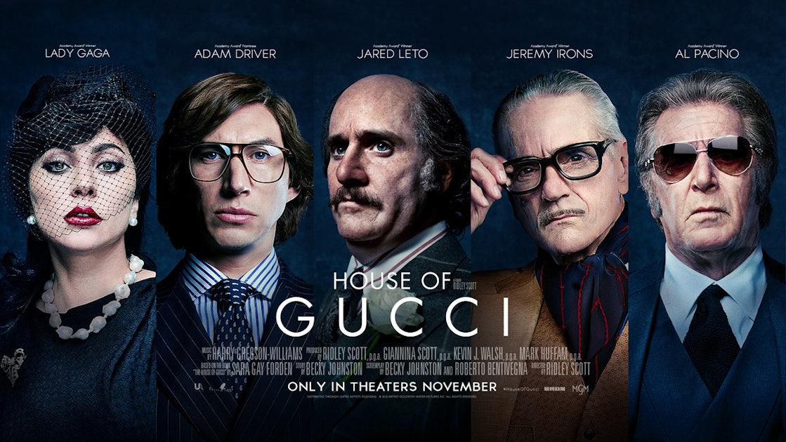 House of Gucci' Posters: Gaga Looks Great, Jared Leto is Unrecognizable
