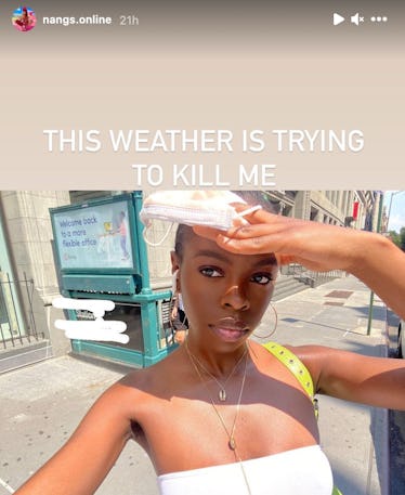 Gigi hadid 2025 paperclip earrings