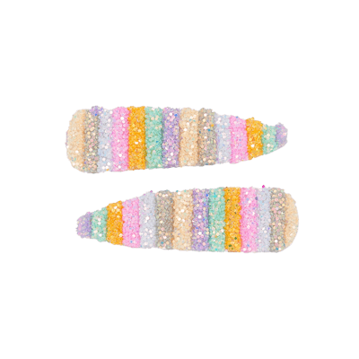 glittery shimmer clips from lily friilly