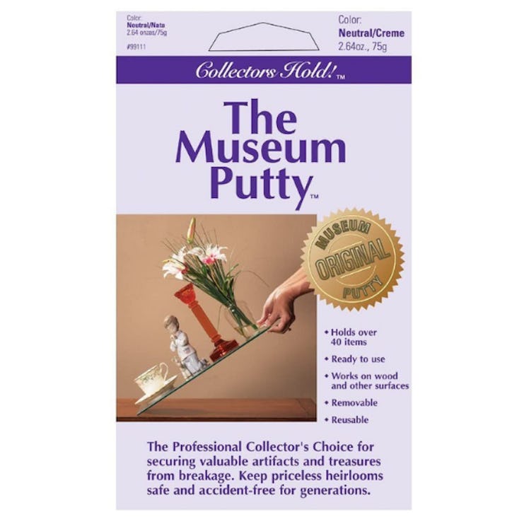 Quakehold! Collectors Hold Museum Putty