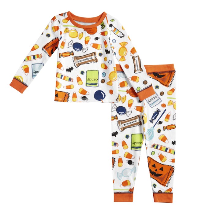 Toddler Halloween Candy Pajamas