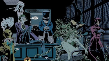 Art from the original Batman: The Long Halloween comic book limited series.