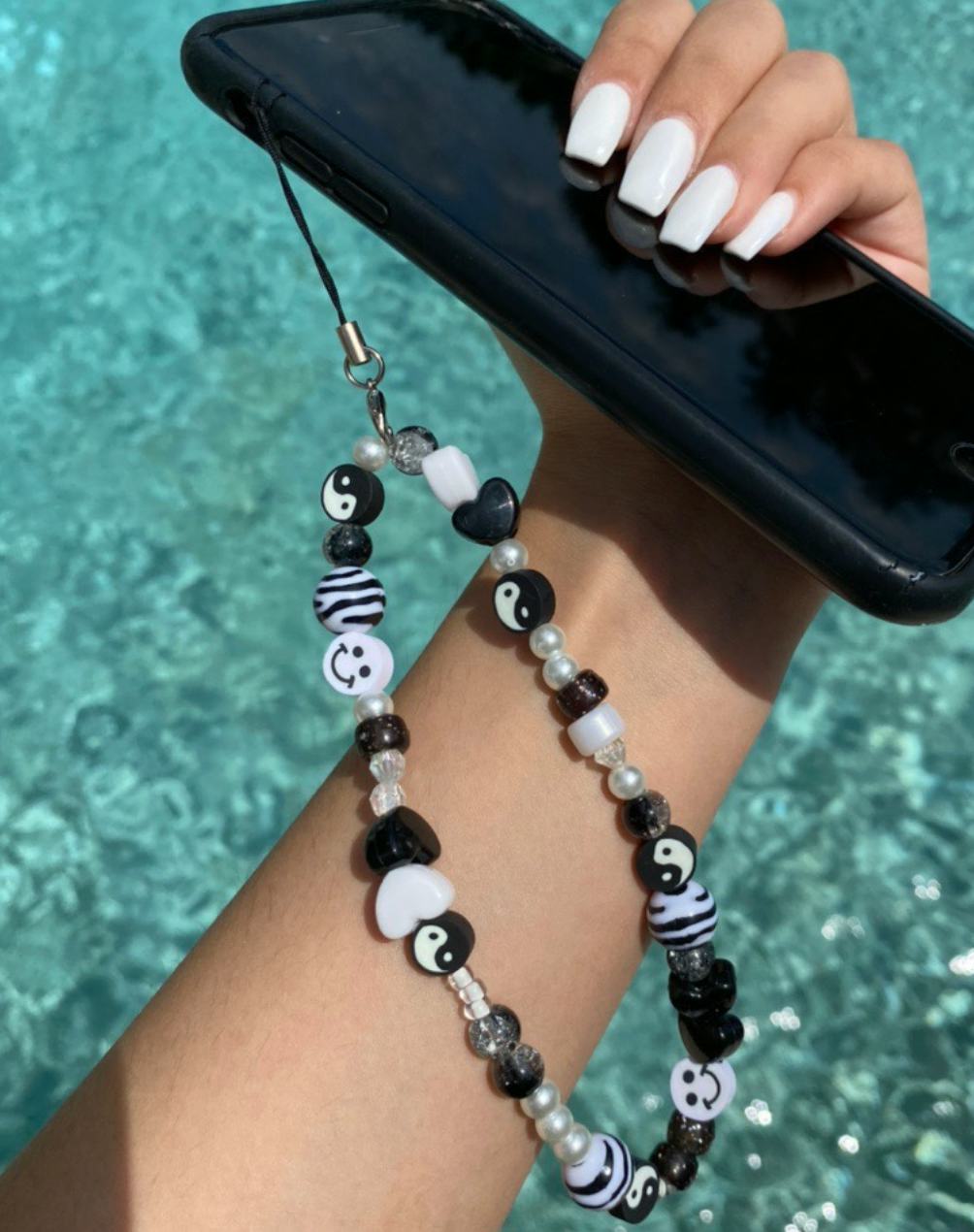 Beaded Phone Strap Charm