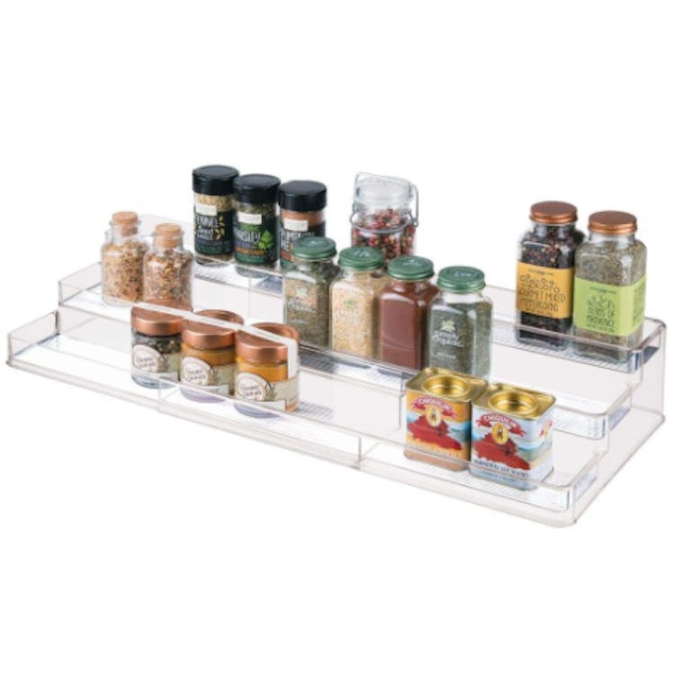 mDesign Expandable Spice Shelf