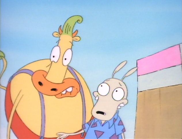 Rocko's Modern Life premiered on Nickelodeon in 1993