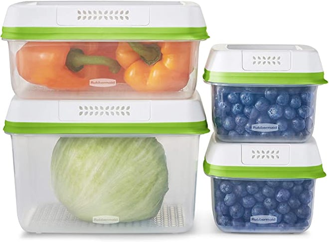 Rubbermaid FreshWorks Produce Savers (Set of 4)