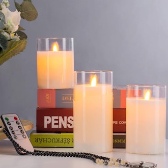 Aku Tonpa Flameless Candles (Set of 3)