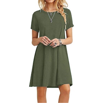 MOLERANI Plain T-Shirt Dress