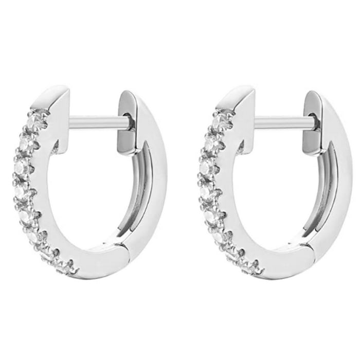 PAVOI Gold Plated Cubic Zirconia Cuff Earrings