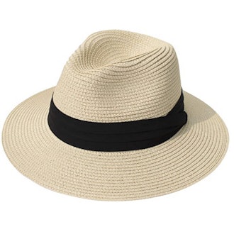 Lanzom Women Wide Brim Sun Hat