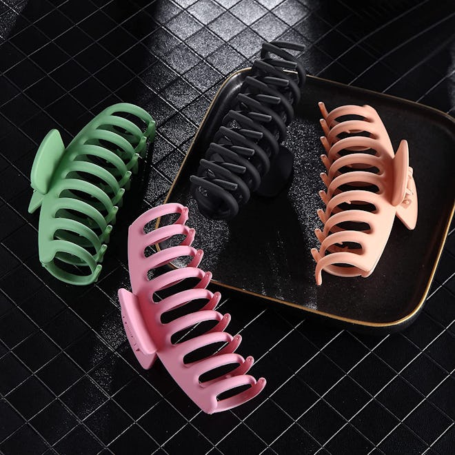 SHALAC Large Claw Clips (4-Pack)