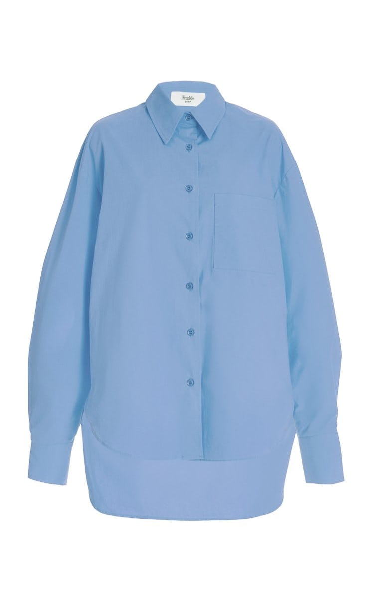 Lui Oversized Organic Cotton Shirt from The Frankie Shop, available on Moda Operandi.