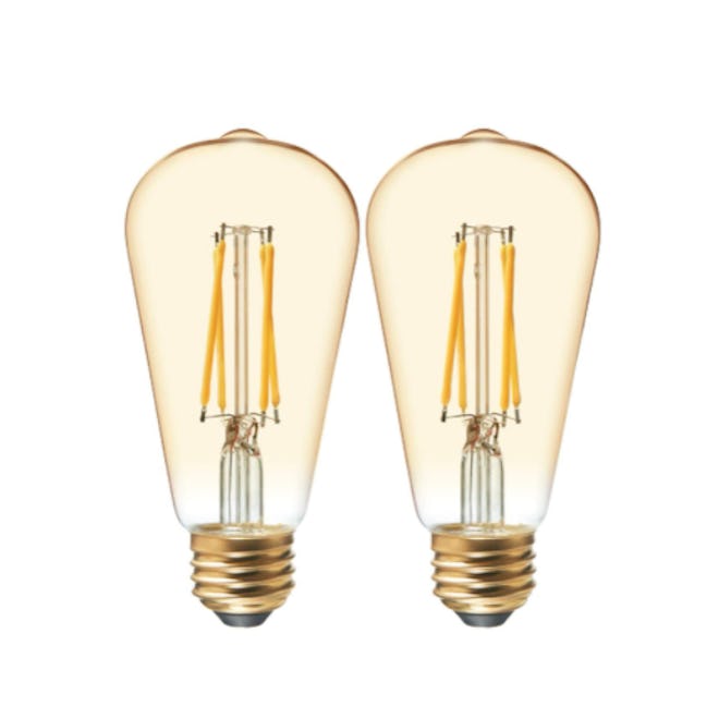 GE Vintage Edison Bulbs (2-Pack) 