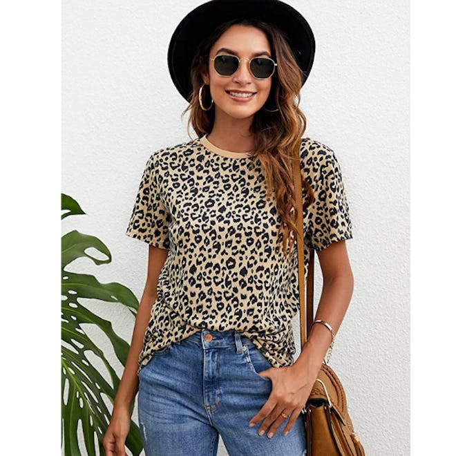 BMJL Leopard Print T Shirt