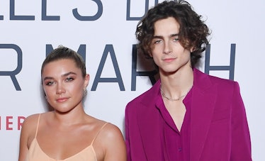 Florence Pugh opened up about fans thinking she should date Timothée Chalamet rather than Zach Braff...