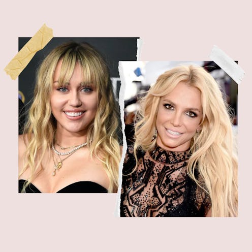 Miley Cyrus and Britney Spears