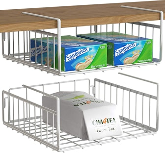 Simple Houseware Under-Shelf Storage Baskets (2-Pack)