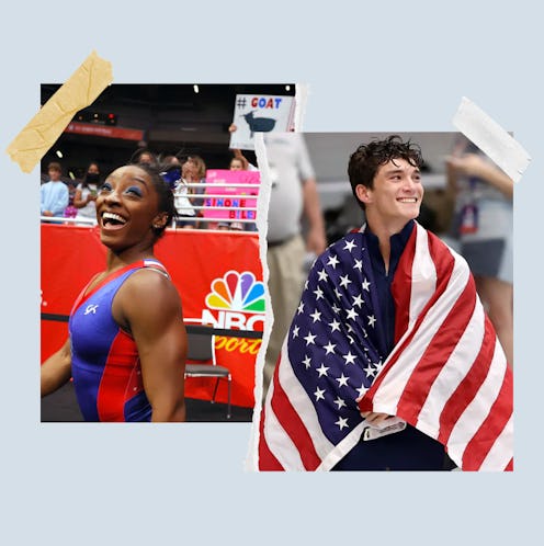 Gymnast Simone Biles and Diver Tyler Downs 