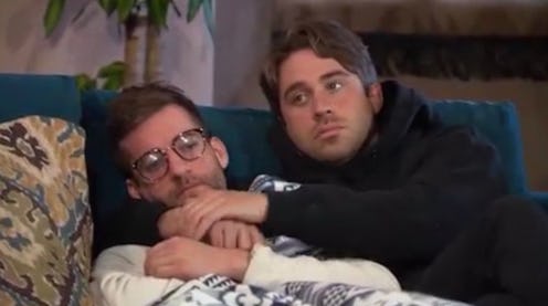 Connor B. and Greg Grippo cuddling on 'The Bachelorette'