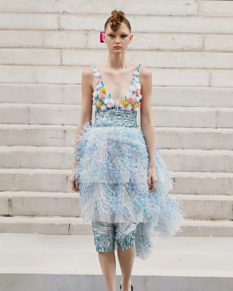 couture cocktail dresses 2021 Primavera Couture 4215 Short Cocktail Fitted Floral Homecoming Dress