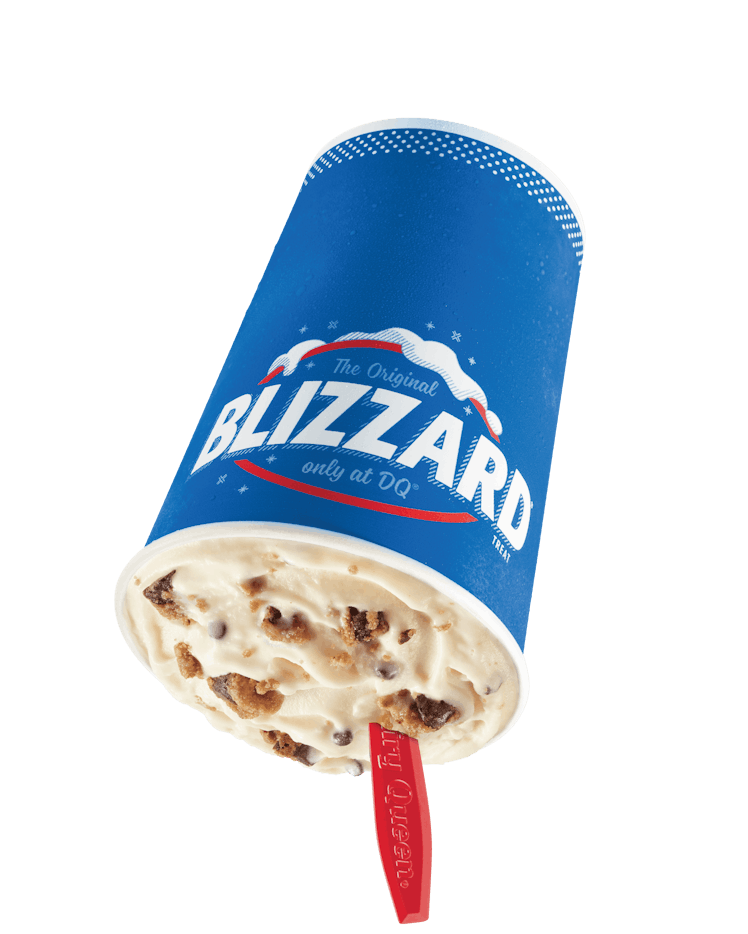 Dairy Queen's Chocolate Chip Cookie July 2021 Blizzard is dessert goals.