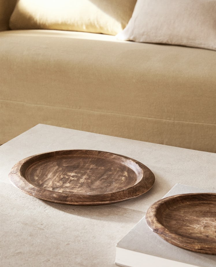 Irregular Wooden Tray